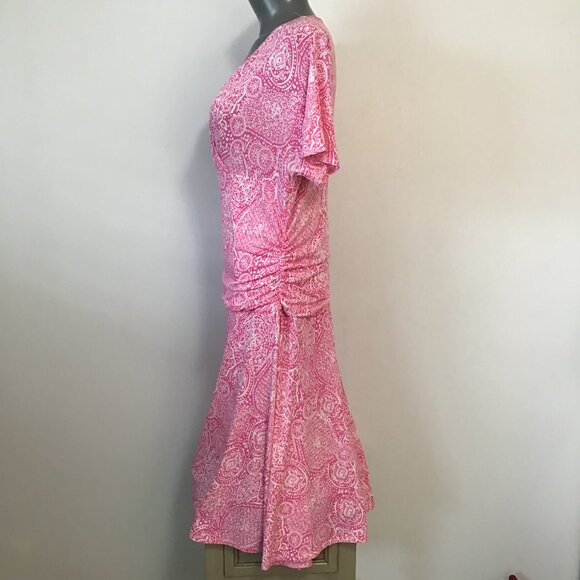 Vintage 80s Marallis Dress Size L - Picture 8 of 12